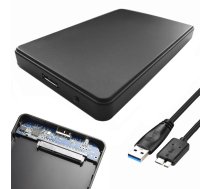 2.5" SATA HDD SSD USB 3.0 Enclosure Case | Cietā Diska Ārējais Korpuss