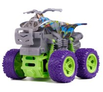 Bērnu Rotaļu Automašīna Kvadrocikls 1:36, Zaļa-Violeta | Kids Toy Off Road Monster Truck Car