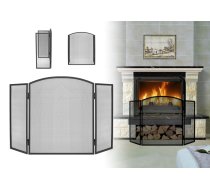 Liels Kamīna Ekrāns Aizsargs, 118x76 cm | Large Fireplace Screen Spark Guard Safety Protector