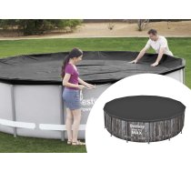 Aizsargājošs Apaļa Karkasa Baseina Pārsegs Vāks 427 cm, BESTWAY 58248 | Round Frame Pool Cover Protector