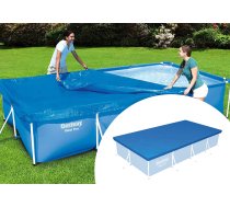 Aizsargājošs Taisnstūra Karkasa Baseina Pārsegs Vāks 4x2 m — BESTWAY 58107 | Rectangle Frame Pool Cover Protector