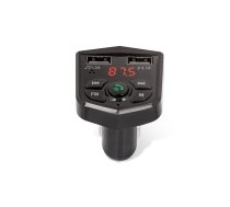 Maxlife MXFT-02 Automašīnas Lādētājs un Bluetooth Atskaņotājs, FM Raidītājs, Melns | Car charger & Bluetooth Player, FM Transmitter, Black