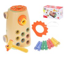 Bērnu Magnētiskā Spēle Koks uz Riteņiem Putnu Barošana | Kids Magnetic Game Tree on Wheels Bird Feeding