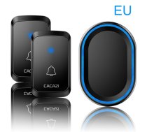 CACAZI Bezvadu Mājas Durvju Zvans Signāls | Wireless Door Rington with Remote Control