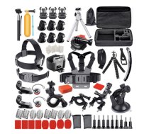 GoPro Hero Sporta Kameru Stiprinājumu Aksesuāru Komplekts 118in1 | SJCAM Sports Action Camera Accessory Montage Kit Set