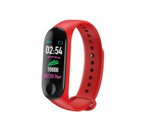 Sporta Fitnesa Pulkstenis M3 Aproce ar Sirds Pulsa Mērīšanas Funkciju, Sarkans | Sport Fitness Watch Bracelet