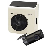Xiaomi 70MAI A400 QHD + RC09 Automašīnas Videoreģistrators Kamera, Balta | Car Dash Camera Video Registrator