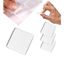 Silikona pretvibrācijas paliktņi veļas mašīnai, 4 gab., 4 × 4 × 0.4 cm - washing machine accessories