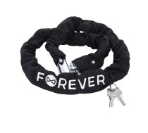 Forever Saslēdzējs Slēdze Velosipēdam (Ķēdīte Neilonā), 110 cm | Bicycle Chain Lock