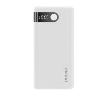 Dudao K9Pro Power Bank with LCD Display 20000mAh, White | Pārnēsājams Ārējais Portatīvais Akumulators Lādētājs