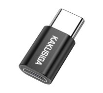 Kakusiga Micro USB to USB Type C Small Adapter , Black | Adapteris Pāreja