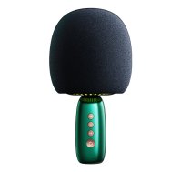 Joyroom Bezvadu Bluetooth Bērnu Karaoke Mikrofons ar Iebūvētu Skaļruni, Zaļš | Portable Wireless Microphone with Speaker Animal