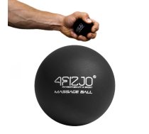 4FIZJO Cieta Masāžas Lakrosa Bumbiņa Jogas Fitnesa Terapijas Bumba - 6.25cm, Melna | Trigger Point Massage Lacrosse Roller Ball