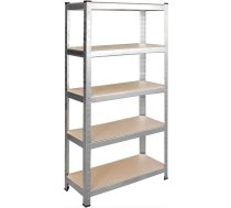 Saliekams Metāla Noliktavas Biroja Istabas Plaukts Skapis, 180x90x40cm | Folding Rack for Home Warehouse Office