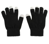 Cimdi Skārienjūtīgam Ekrānam, melni - Capacitive Touch Screen Gloves for iPhone, Samsung phones, tablets