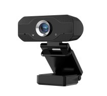 Webcam B1 PC Laptop Camera Full HD 1080P with Microphone, Black | Portatīvā Datora Laptopa Web Kamera Full HD ar Mikrofonu