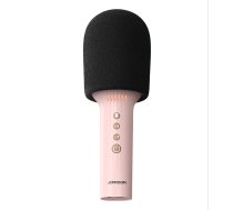 Joyroom Bezvadu Bluetooth Bērnu Karaoke Mikrofons ar Iebūvētu Skaļruni, Rozā | Portable Wireless Microphone with Speaker