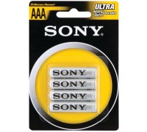 Sony 4x AAA Battery 1.5V R03 - Pirkstiņu baterijas 4 gab. Heavy-Duty Carbon Zinc