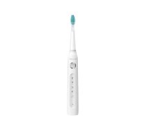 Soniskā zobu birste, elektriskā zobu suka ar uzgaļu komplektu FairyWill FW507 (balta) | Sonic Toothbrush with Head Set