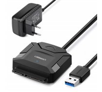 Ugreen USB 3.0 to SATA Disk Adapter 2,5''/3,5'' (HDD / SSD) | Konvertētājs Vads Adapteris priekš SATA