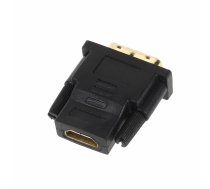 DVI (24+1pin) Male to HDMI Female Video Adapter Converter | Video Audi Adapteris Pāreja Pārveidotājs
