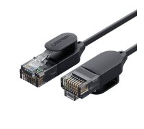 Ugreen NW122 Ethernet Patchcord Cable RJ45 Cat 6A UTP 5m, Black | Interneta Cabelis Vads