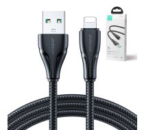Joyroom USB to Apple iPhone Lightning Data Charging Cable 2.4A, 3m, Black | Lādētājvads Datu Pārraides Kabelis