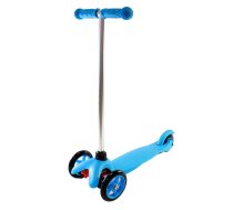 Bērnu trīsriteņu skrejritenis skūteris saliekams, Zils | Scooter with 3 Wheels, Blue