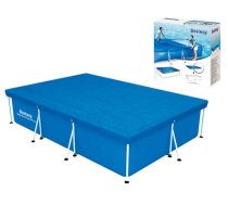 Aizsargājošs Taisnstūra Karkasa Baseina Pārsegs Vāks 304х205 cm— BESTWAY 58249 | Rectangle Frame Pool Cover Protector