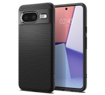 Spigen Liquid Air vāciņš Google Pixel 8 matēti melns - slim Pixel 8 cover