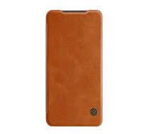 Xiaomi Redmi Note 9T Pro Nillkin Qin Leather Book Case Cover, Brown | Telefona Maciņš Vāciņš Apvalks Grāmatiņa