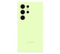 Original Samsung Galaxy S24 Ultra (SM-S928) Silicone Cover Gel Case, Lime (EF-PS928TGEGWW) | Oriģināls Telefona Maciņš Vāciņš Aplvalks