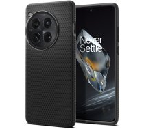 OnePlus 12 Spigen Liquid Air TPU Case Cover, Black | Telefona Vāks Maks Apvalks Bampers