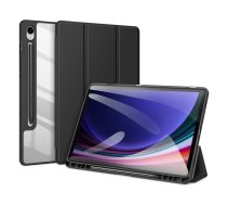 Samsung Galaxy Tab S9 FE 10.9'' (SM-X510 / X516B) Dux Ducis Toby Smart Book Cover Case, Black | Planšetes Vāciņš Maciņš Apvalks Grāmatiņa