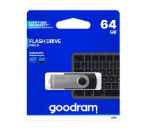 Goodram 64 GB USB 2.0 Flash Drive USB Stick, Black | USB Zibatmiņa Fleška