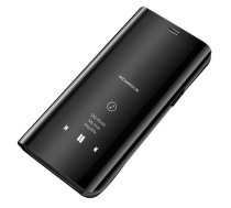 Huawei Mate 20 Lite 2018 (SNE-LX1) Clear View Case, Black | Telefona Vāciņš Maciņš Apvalks Grāmatiņa