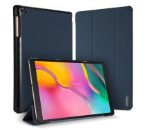 Vāks apvalks pārvalks priekš Samsung Galaxy Tab A 10.1 2019 (T510, T515) | DUX DUCIS Tri-fold Cloth Texture Tablet Case - Blue
