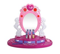 Rotaļu galda tualetes galdiņš ar spoguli meitenēm | Dressing Table For Girls