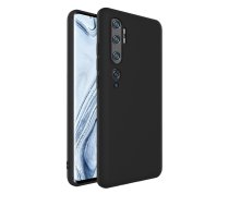 Xiaomi Mi CC9 Pro / Mi Note 10 Pro / Mi Note 10 Matte TPU Case Cover Shell, black | Matēts silikona vāciņš maciņš