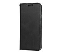 Google Pixel 4 PU Leather Stand Case Cover with Card Slot - Black | Vāciņš Maciņš