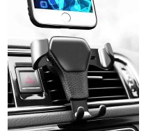 Universāls auto turētājs uz ventilācijas restēm - Gravity Air Vent Car Mount for phone – Black