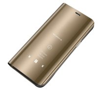 Huawei P30 lite (MAR-LX1M) Clear View Case, Gold | Telefona vāciņš maciņš