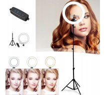 Pastāvīgās dienas gaismas komplekts ar statīvu + LED 60W | Tripod Mount + LED Ring Photo Video Light