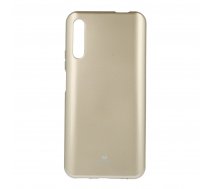 Huawei P Smart Pro 2019 Mercury Glitter Powder Jelly TPU Case Cover Shell, Gold | Telefona Vāciņš Maciņš Apvalks Bampers