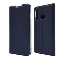 Huawei P30 lite (MAR-LX1M) Magnetic Adsorption Leather Cover Case, Blue | Vāks Maciņš Maks Grāmatiņa Apvalks