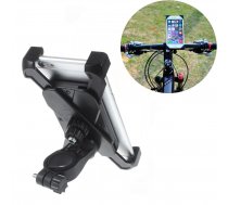 Universal Bicycle Bike Handlebar Holder Mount for iPhone, Samsung, Huawei, Xioami, Black | Universāls Telefona Velosipēdu Motociklu Turētājs