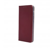 Huawei P20 lite 2018 (ANE-LX1, ANE-LX2J) Smart Magnetic Book Case Cover, Red | Telefona Vāciņš Maciņš Grāmatiņa