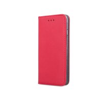 Apple iPhone 12 mini 5.4" Magnet TPU Book Case Cover Wallet, Red | Telefona Vāciņš Maciņš Apvalks Grāmatiņa