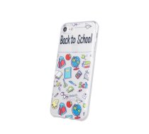 Apple iPhone X / Xs 10 5.8" School3 Silicone Case Cover, Transparent | Telefona Vāciņš Maciņš Apvalks