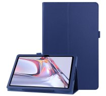 Samsung Galaxy Tab A7 10.4 (2020) (SM-T500/505) Litchi Texture Leather Tablet Case Cover, Blue | Vāks Maciņš Maks Grāmatiņa Apvalks